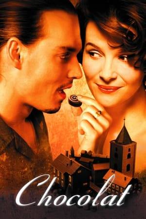 A mother and daughter move to a small French town where they open a chocolate shop. The town, religious and morally strict, is against them, as they represent free-thinking and indulgence. When a group of gypsies arrive by riverboat, the Mayor's prejudices lead to a crisis.
