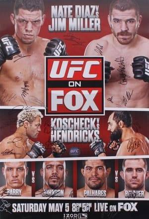 UFC on Fox 3: Diaz vs. Miller was a mixed martial arts event held by the Ultimate Fighting Championship on May 5, 2012 at the IZOD Center in East Rutherford, New Jersey.