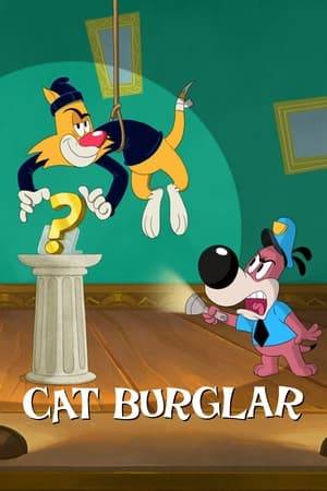 In this edgy, over-the-top, interactive trivia toon, answer correctly to help Rowdy the Cat evade Peanut the Security Pup to steal some prized paintings.