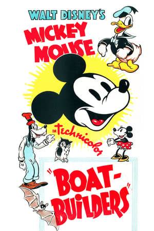 Mickey buys a boat kit, and enlists Goofy and Donald to help assemble it. The plans say, "so simple a child could do it", so of course, they have their share of troubles. But before long, they're ready to launch the Queen Minnie, with appropriate fanfare, at which time, all the collapsible parts collapse.