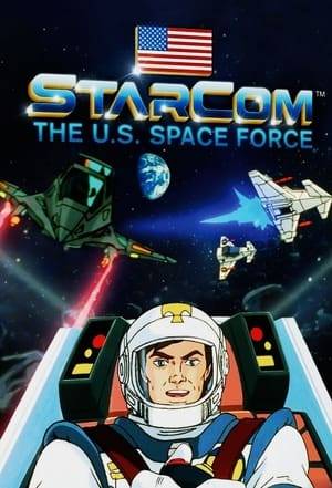 Starcom: The U.S. Space Force is an animated syndicated series in the 1980s that spawned a successful motorized toy line franchise in Europe and Asia for Mattel, despite its failures to succeed in its U.S. domestic market. The plot was based on the adventures of an American astronaut brigade as they fought off attempted invasions by Shadow Force, a nasty collection of aliens and robots led by the nefarious Emperor Dark.

The show was developed with the help of the Young Astronauts’ Council with the original intention of sparking young viewers’ interest in the U.S. NASA Space Program. However, Starcom did not get much of a chance to make kids want to join the space program as it was cancelled off the air after one brief season. It was revived for a short run in the early 1990s, but no new episodes were aired. It was produced by DiC Enterprises and distributed by Access Syndication.

The plot was classic Flash Gordon and Buck Rogers fare. The evil members of Shadow Force, led by Emperor Dark, were trying to take over the cosmos, and it was up to Starcom to stop them. Young hero Col. James “Dash” Derringer, an ace Starcom pilot, was the star of the series, and several of his teammates were family members. He was also backed up by the resourceful ace pilot John “Slim” Griffin, whose niece was yet another Starcom pilot. Other heroes on the Starcom side included Col. Paul “Crowbar” Corbin and Admiral Franklin Brinkley. The show had very high quality production, with top notch animation and relatively mature subject matter and dialog.