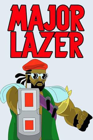 Set in the future, Major Lazer is a Jamaican superhero who fights against the dystopian forces that have ruined society that are led by President Whitehall and General Rubbish. Major Lazer is assisted in his fight by President Whitehall's daughter Penny and hacker Blkmrkt.