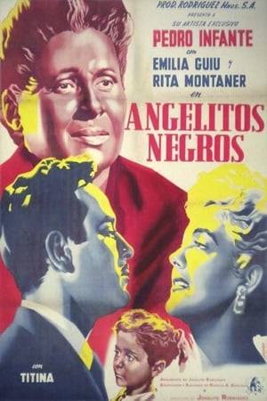 Starring Mexican star Pedro Infante, "Black Angels" is about a couple formed by a beautiful woman and a singer, both white, who are parents of a black girl. The woman blames him, but  the girl will suffer the racist treatment from her own mother. Mexican version of the famous novel by Fannie Hurst "Imitation of Life"