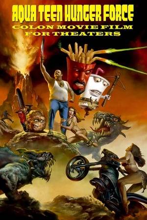 An action epic that explores the origins of the Aqua Teen Hunger Force (better known as Master Shake, Frylock, and Meatwad,) who somehow become pitted in a battle over an immortal piece of exercise equipment.