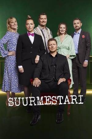 In this Finnish version of popular British format "Taskmaster," Jaakko Saariluoma will be seen in the role of Taskmaster, with Pilvi Hämäläinen as his right hand. They will be judging the stars competing as they explore the limits of their insight in a variety of tasks that require intelligence, skill, and wit. Guests will be visiting the studio and joining the fun.