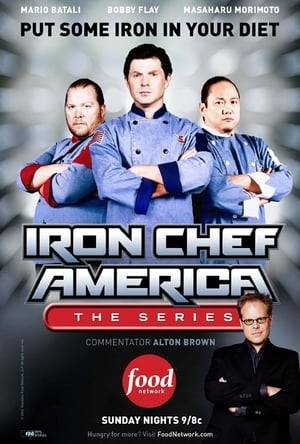 Iron Chef America: The Series is an American cooking show based on Fuji Television's Iron Chef, and is the second American adaptation of the series, following the failed Iron Chef USA. The show is produced by Food Network, which also carried a dubbed version of the original Iron Chef. Like the original Japanese program, the program is a culinary game show. In each episode, a new challenger chef competes against one of the resident "Iron Chefs" in a one-hour cooking competition based on a secret ingredient or ingredients, and sometimes theme.

The show is presented as a successor to the original Iron Chef, as opposed to being a remake. The Chairman is portrayed by actor and martial artist Mark Dacascos, who is introduced as the nephew of the original Japanese chairman Takeshi Kaga. The commentary is provided solely by Alton Brown, & Kevin Brauch is the floor reporter. The music is written by composer Craig Marks, who released the soundtrack titled "Iron Chef America & The Next Iron Chef" by the end of 2010. In addition, regular ICA judge and Chopped host Ted Allen provided additional floor commentary for two special battles: Battle First Thanksgiving and Battle White House Produce.
