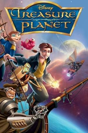 When space galleon cabin boy Jim Hawkins discovers a map to an intergalactic "loot of a thousand worlds," a cyborg cook named John Silver teaches him to battle supernovas and space storms on their journey to find treasure.