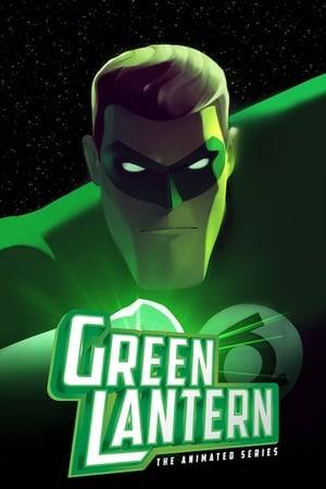The Green Lanterns Hal and his partner Kilowog fight against the forces of the Red Lanterns.