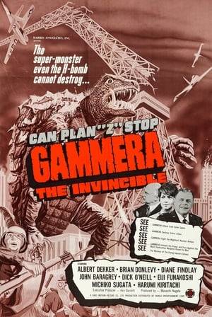An atomic explosion awakens Gammera, a giant fire breathing turtle monster from his millions of years of hibernation.