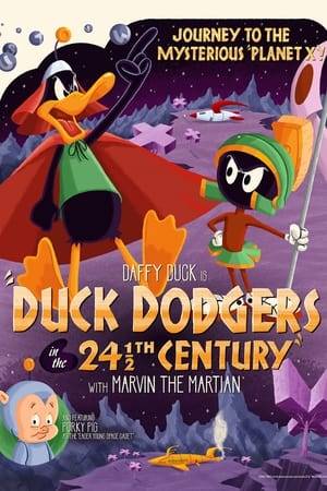 Space hero Daffy battles Marvin the Martian for control of Planet X.