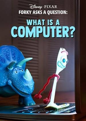 Trixie explains to Forky what a computer does as they experience the common stresses of technology.