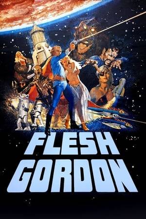 Emperor Wang (the Perverted) is leader of the planet Porno and sends his mighty "Sex Ray" towards Earth, turning everyone into sex-mad fiends. Only one man can save the Earth, football player Flesh Gordon. Along with his girlfriend Dale Ardor and Professor Flexi-Jerkoff, they set off towards the source of the Sex Ray, unaware of the perils that face them!
