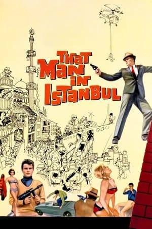An American adventurer who has a gambling den in Istanbul, who is suspected to be involved in the kidnapping of a nuclear scientist, but ultimately becomes self on the search for the disappeared and gets a striving for world domination secret organization.