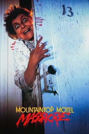 After several years in an insane asylum, Evelyn, the keeper of the Mountaintop Motel, is released and resumes doing business. She kills her young charge out of anger, but convinces the police it was an accident - and pushed into insanity, she then proceeds to target her guests, first by releasing vermin into their rooms, but then by using her trusty sickle.