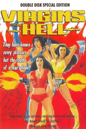 Two sisters plot for revenge against the drug-lord who murdered their family and took their home, now being used as a base for their experiments on aphrodisiacs. The older sister becomes a prostitute in order to get close to the gang. Later, she rallies up a gang of female-bikers, in skimpy leather outfits and knee-high boots, they raid the syndicate's hideout - and lose, badly. They are subject to torture of various sorts, fight among themselves, but gather their wits to try, and fight back for escape.