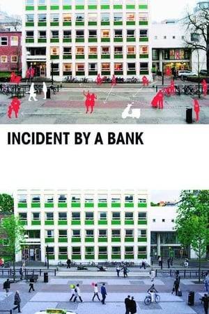 Incident by a bank is a detailed account of a failed bank robbery: A single take where over 90 people perform a meticulous choreography for the camera. The film recreates an actual event that took place in Stockholm in June 2006.