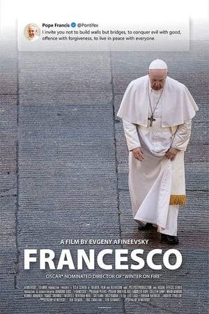 Francesco takes an unsparing look at the most pressing challenges of the 21st-century, asking deep questions about the human condition. The film is guided by Pope Francis who, with tremendous humility, wisdom, and generosity, offers moving lessons from his life that illuminate what it will take to build a better future. In doing so, he addresses issues such as climate change, immigration, peace and religious tolerance, LGBTQ support, gender and identity justice, and economic equality.