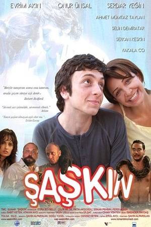 The movie Saskin (Silly) is about a young guy Mehmet, who falls in love with a girl who happens to comment about perfect love on a radio show and follows her to a holiday resort where she possibly work.