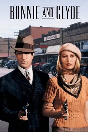 In the 1930s, bored waitress Bonnie Parker falls in love with an ex-con named Clyde Barrow and together they start a violent crime spree through the country, stealing cars and robbing banks.