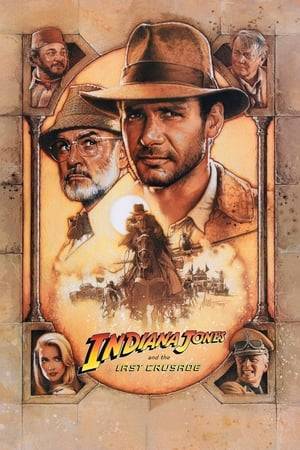 In 1938, an art collector appeals to eminent archaeologist Dr. Indiana Jones to embark on a search for the Holy Grail. Indy learns that a medieval historian has vanished while searching for it, and the missing man is his own father, Dr. Henry Jones Sr.. He sets out to rescue his father by following clues in the old man's notebook, which his father had mailed to him before he went missing. Indy arrives in Venice, where he enlists the help of a beautiful academic, Dr. Elsa Schneider, along with Marcus Brody and Sallah. Together they must stop the Nazis from recovering the power of eternal life and taking over the world!