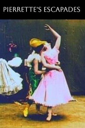 Columbine resists Pierrette's courting in favour of Harlequin in this hand-coloured short by Alice Guy.