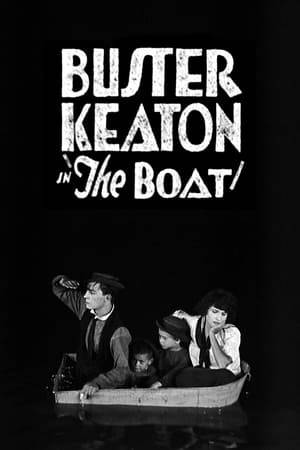 Buster Keaton and family attempt to set sail in his handmade boat, The Damfino.