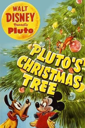 Pluto comes bounding outside to help Mickey get a Christmas tree. Chip 'n Dale see him and make fun of him, but the tree they take refuge in is the one Mickey chops down. They like the decorations, especially the candy canes and Mickey's bowl of mixed nuts. But Pluto spots them and goes after them long before Mickey spots them. Minnie, Donald, and Goofy drop by to sing carols.