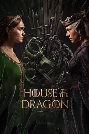 The Targaryen dynasty is at the absolute apex of its power, with more than 15 dragons under their yoke. Most empires crumble from such heights. In the case of the Targaryens, their slow fall begins when King Viserys breaks with a century of tradition by naming his daughter Rhaenyra heir to the Iron Throne. But when Viserys later fathers a son, the court is shocked when Rhaenyra retains her status as his heir, and seeds of division sow friction across the realm.
