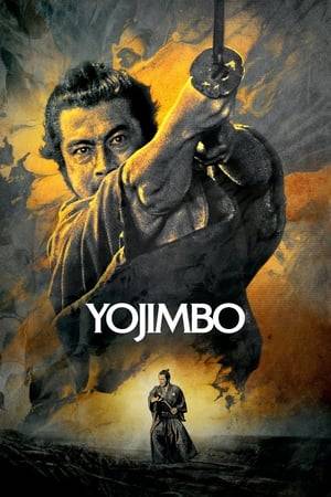 A nameless ronin, or samurai with no master, enters a small village in feudal Japan where two rival businessmen are struggling for control of the local gambling trade. Taking the name Sanjuro Kuwabatake, the ronin convinces both silk merchant Tazaemon and sake merchant Tokuemon to hire him as a personal bodyguard, then artfully sets in motion a full-scale gang war between the two ambitious and unscrupulous men.