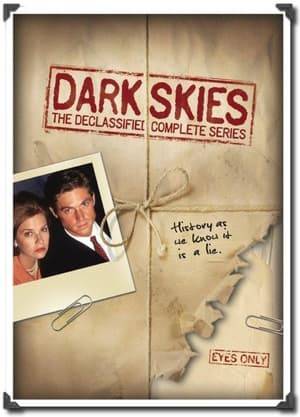 Dark Skies is an American UFO conspiracy theory-based sci-fi television series that aired from the 1996 to 1997 season for 18 episodes, plus a two-hour pilot episode. The success of The X-Files on Fox proved there was an audience for science fiction shows, resulting in NBC commissioning this proposed competitor following a pitch from producers Bryce Zabel and Brent Friedman. The series debuted September 21, 1996 on NBC, and was later rerun by the Sci-Fi Channel. Its tagline was "History as we know it is a lie."