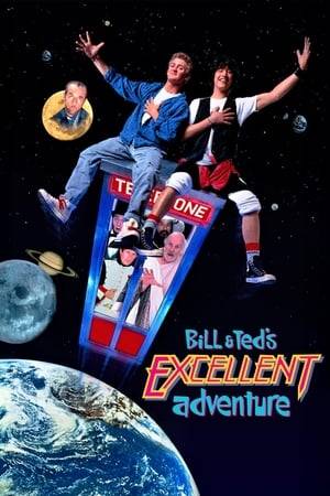 Bill and Ted are high school buddies starting a band. They are also about to fail their history class—which means Ted would be sent to military school—but receive help from Rufus, a traveller from a future where their band is the foundation for a perfect society. With the use of Rufus' time machine, Bill and Ted travel to various points in history, returning with important figures to help them complete their final history presentation.