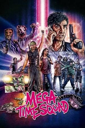 A small-town criminal finds an ancient Chinese time-travel device that can help him pull off a heist and start a new life-but he may not survive the consequences of tampering with time. The Castle meets Looper, Mega Time Squad is a study in high-meets-low, combining elements of the sci-fi, the crime thriller and the comedy to make a comedy heist film with a time-traveling twist.