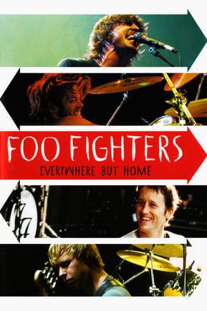 Foo Fighters have established themselves as a premier alternative rock band, offering a mixture of bittersweet harmonies and full-on rock anthems. Their formidable live act is second to none, and EVERYWHERE BUT HOME cements their reputation with a combination of stadium shows, festival appearances, and intimate acoustic performances. Endearing behind the scenes footage illustrates the goofy nature