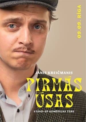 This is the third stand-up comedy special of Jānis Kreičmanis.