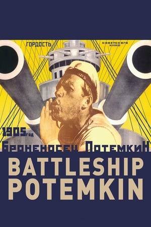 A dramatized account of a great Russian naval mutiny and a resultant public demonstration, showing support, which brought on a police massacre. The film had an incredible impact on the development of cinema and is a masterful example of montage editing.