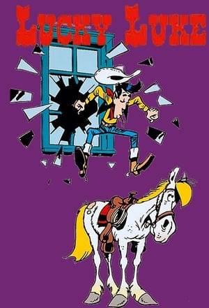 Lucky Luke, with his horse Double Six, travels the Old West to right wrongs and bring evildoers (usually his traditional enemies the Dalton Brothers) to justice. "The man who shoots faster than his shadow."
