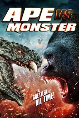 An ape crash-lands on Earth, which creates a sludge that makes him and a passing lizard grow to giant-size, resulting in a fight for dominance.