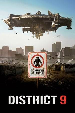 Thirty years ago, aliens arrive on Earth. Not to conquer or give aid, but to find refuge from their dying planet. Separated from humans in a South African area called District 9, the aliens are managed by Multi-National United, which is unconcerned with the aliens' welfare but will do anything to master their advanced technology. When a company field agent contracts a mysterious virus that begins to alter his DNA, there is only one place he can hide: District 9.