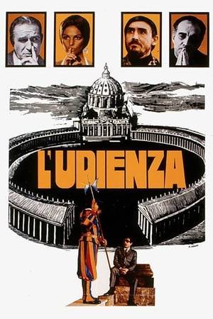 Caustic satire on bureaucracy of the Vatican authority and a simple Italian who wants to achieve the audience with the Pope.