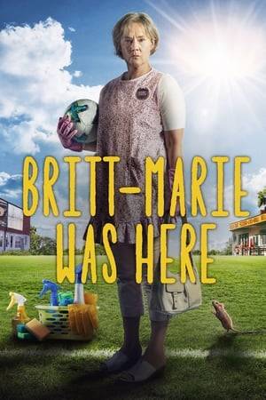 Britt-Marie, a woman in her sixties, decides to leave her husband and start anew. Having been a housewife for most of her life and living in the small backwater town of Borg with few jobs available, she soon finds herself fending a youth football team.