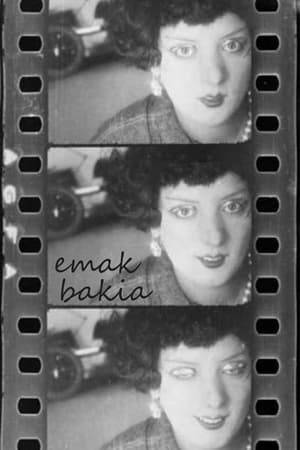 Emak-Bakia (Basque for Leave me alone) is a 1926 film directed by Man Ray. Subtitled as a cinépoéme, it features many techniques Man Ray used in his still photography (for which he is better known), including Rayographs, double exposure, soft focus and ambiguous features. The film features sculptures by Pablo Picasso, and some of Man Ray's mathematical objects both still and animated using a stop motion technique.