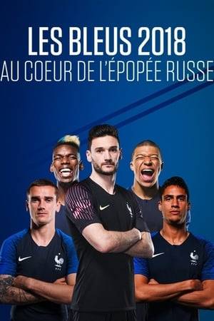 Les Bleus 2018 – At The Heart of the Russian Epic is a documentary series that tells the story of an extraordinary adventure. At the core of Les Bleus, we see how the group lives and manages the pressure, the matches and gives its utmost to succeed. The film follows the team from the friendlies of March to June and their preparations in Clairefontaine up to the matches in the World Cup.