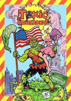 Toxic Crusaders is an animated series based on The Toxic Avenger films. It features Toxie, the lead character of the films leading a trio of misfit superheroes who combat pollution. This followed a trend of environmentally considerate cartoons of the time, including Captain Planet and the Planeteers, Swamp Thing, and Teenage Mutant Ninja Turtles. As this incarnation was aimed at children, Toxic Crusaders is considerably tamer than the edgy films it was based on. Thirteen episodes were produced and aired, with at least a few episodes airing as a "trial run" in Summer 1990 followed by the official debut on January 21, 1991.