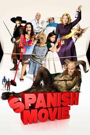 Grandes dosis de humor, ingeniosos guiños a nuestro cine patrio más reciente, un elenco artístico altamente ligado a la comedia y una elevada reserva de sorpresas constituyen los ingredientes de esta disparatada comedia: Spanish Movie.