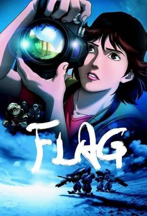 Director's cut release of the war/mecha anime series "FLAG" features famous scenes from the series edited together into a cohesive, realistic story about war. Camerawoman Shirasu Saeko's photo of residents of a war-torn Asian country struggling to raise the flag of the UN became the symbol for the movement of peace across the land. However, on the eve of a truce, the actual flag captured in the photo is stolen and war once again threatens to plague the land. To return the flag and establish peace in the land, the UN sends a lone mechanical army called the SDC (pronounced as Seedac—Special Development Command).