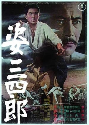 Remake of Kurosawa's films Sanshiro Sugata and Sanshiro Sugata part 2. A young man, Sanshiro Sugata, troubled by personal problems, takes up judo. His teacher, Shogoro Yano, is a devout man who has aroused the enmity of the local practitioners of jujitsu, the older and more accepted of the two sports. Sugata uses his newly learned prowess to gain a measure of respect from others; however, Shogoro insists that the sport has a spiritual side, a lesson Sugata has yet to learn. Eventually, in hand-to-hand combat with the father of a young woman he loves, he comes to understand the true meaning of judo.