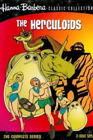 Somewhere out in the deep space live the Herculoids. Humanoid Zandor, along with his wife Tara and son Dorno, lead a group of unique creatures: Zok the flying dragon, powerful simian Igoo, rhinoceros hybrid Tundro and two protoplasmic wonders  named Gloop and Gleep. Together, they use their diverse super strengths to defend their utopian planet against attack from sinister invaders.