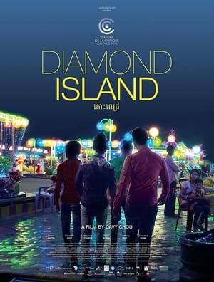 Bora, an 18-year-old, leaves his village to work on the construction sites of Diamond Island, a project for an ultra-modern paradise for the rich and a symbol of tomorrow’s Cambodia. He befriends his fellow workers and finds his elder brother, the charismatic Solei, who went missing five years earlier. Solei introduces him into an exciting world, that of an urban and wealthy youth, its girls, nights and illusions.