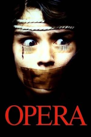 A young opera singer is stalked by a deranged fan bent on killing the people associated with her to claim her for himself.