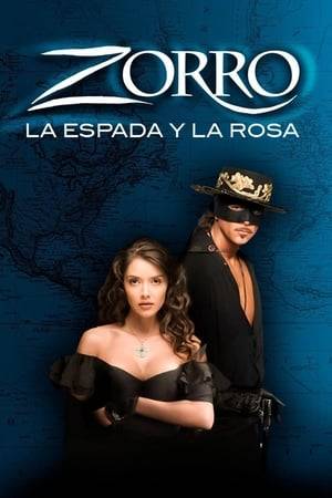 Spanish telenovela based on Johnston McCulley's characters. Don Diego Dela Vega, adopts the secret identity of Zorro. Diego born in the 1790s to a white father, Don Alejandro Dela Vega, and his wife, Native American warrior named Toypurnia. Diego learned his acrobatics and fencing skills in Spain, under a great swordmaster, than he returned to his family's California hacienda. He lives as both a nobleman and a vigilante, fighting imperialist oppression. He is backed by the brotherhood of Zorro, a secret society called the Knights of the Broken Thorn. Zorro falls in love with a beautiful young widow, Esmeralda Sánchez de Moncada. She arrives in California with her sister Mariángel Sánchez de Moncada and her father, Fernando, the newly appointed governor—and villainous dictator—of Los Angeles. The story arc focuses on mysteries concerning Esmeralda's long-lost mother and the man whose atrocities changed Diego's life forever. Their resolution threatens to shake the Spanish Empire.